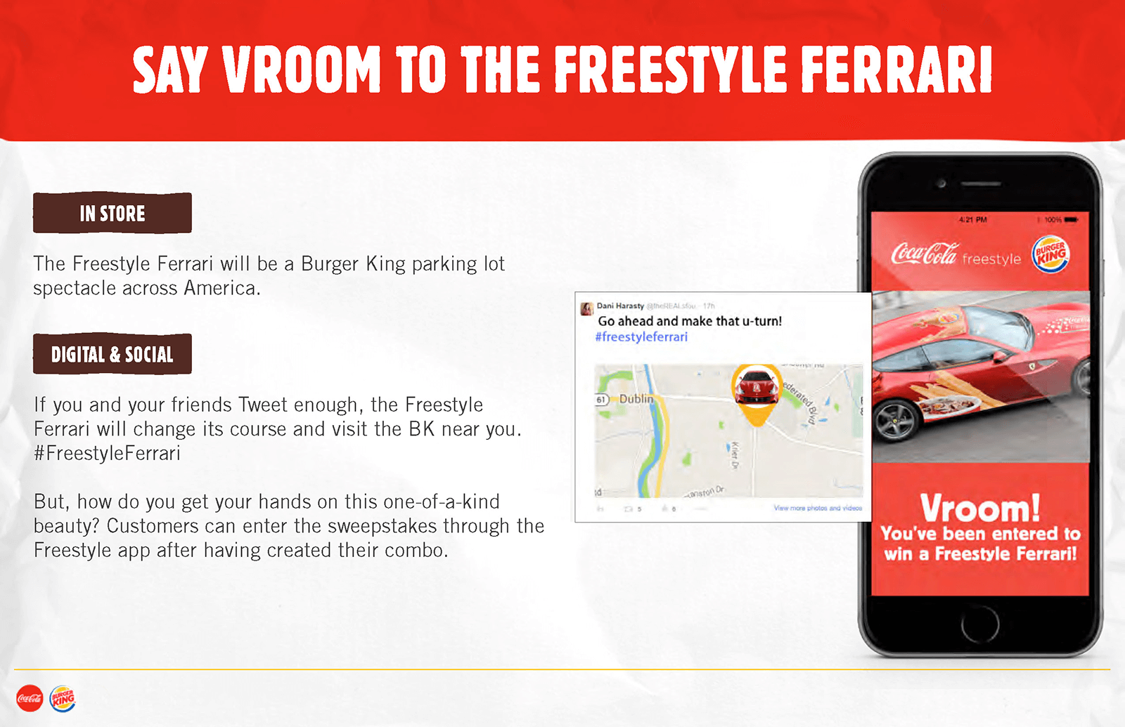 Coke Freestyle: Burger King concept deck