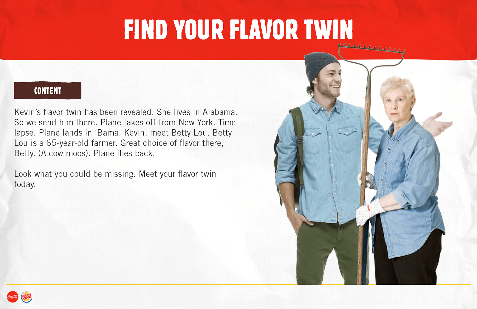 Coke Freestyle: Burger King concept deck