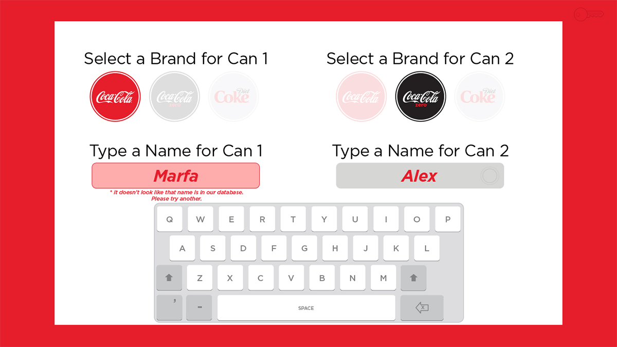 Share a Coke UX