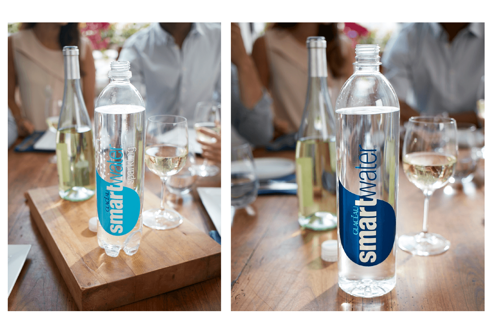 smartwater and wine photo
