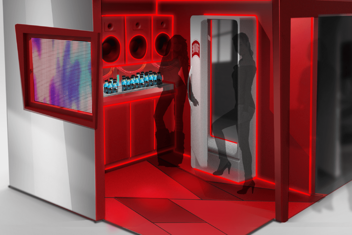 Smirnoff House rendering of kitchen