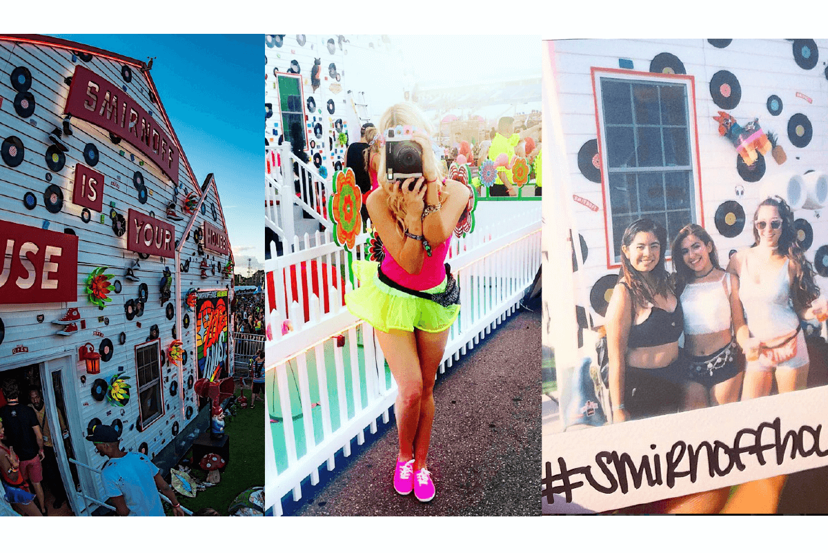 Smirnoff House: production photos