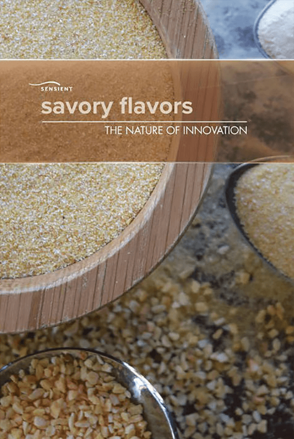 Sensient signage: savory ingredients